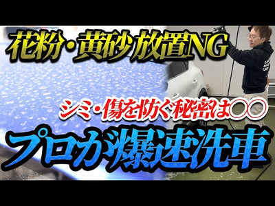 【花粉と黄砂は放置するとヤバい！】誰でもできるプロが教える時短手洗い洗車【たった30分】SUV ルノー キャプチャー