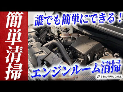 【超簡単】エンジンルーム掃除はこれだけ！【ご家庭で真似できるプロが教える洗車方法】