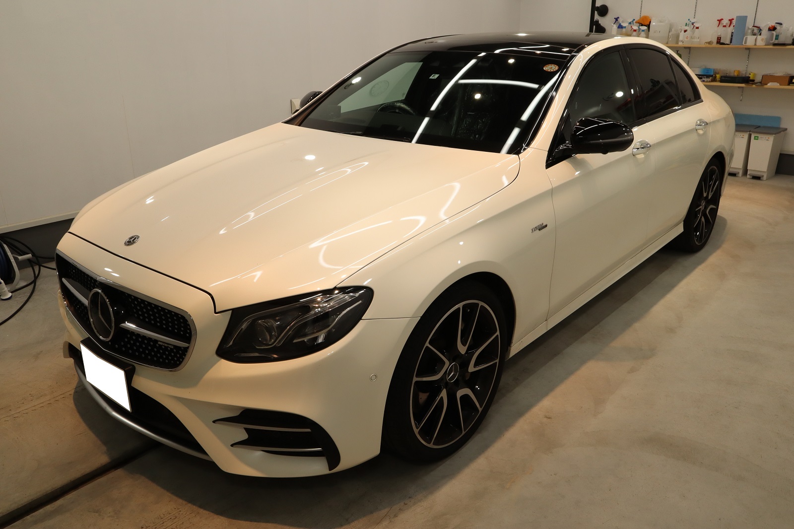 愛媛・伊予】メルセデス・ベンツ AMGE53 軽研磨＋グロスアーマー