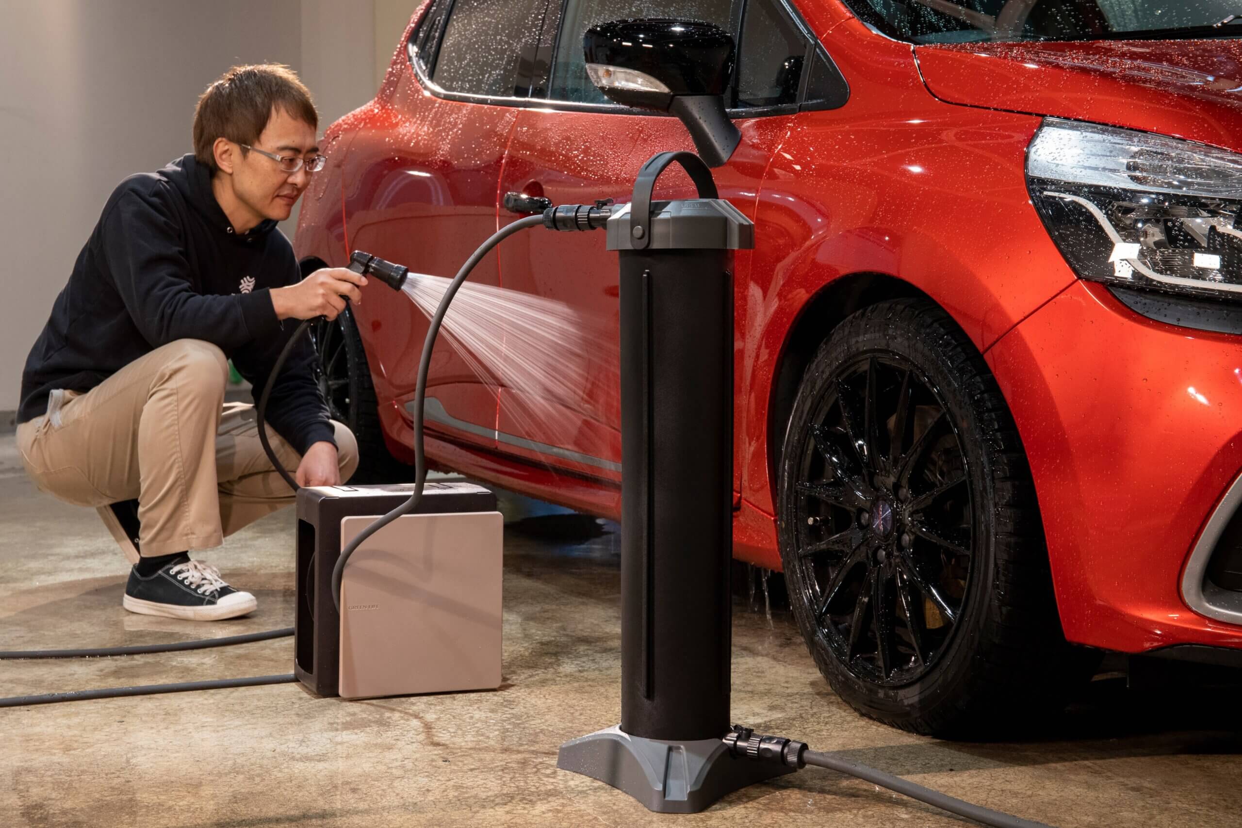 洗車用純水器ピュアニッシュシリーズ・洗車特化高圧洗浄機G-WASH Plus